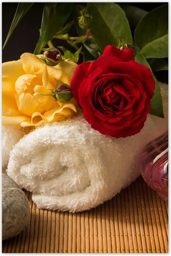 Poszterek 80x120 Spa Wellness Relaxáció Víz