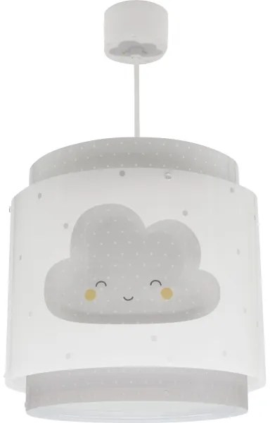 Dalber 76012E - Gyerek csillár BABY DREAMS 1xE27/15W/230V szürke