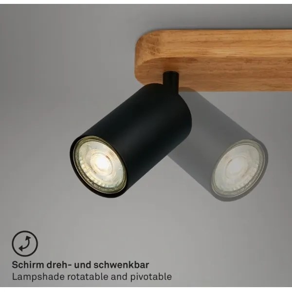 Briloner 2922-025 - Spotlámpa SPOT 2xGU10/9W/230V