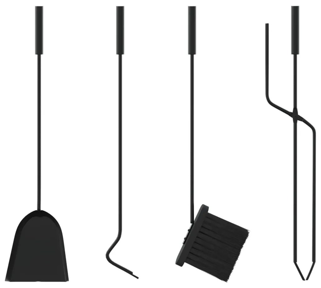 5 darabos kandallószerszám-készlet 18 x 66 cm acél