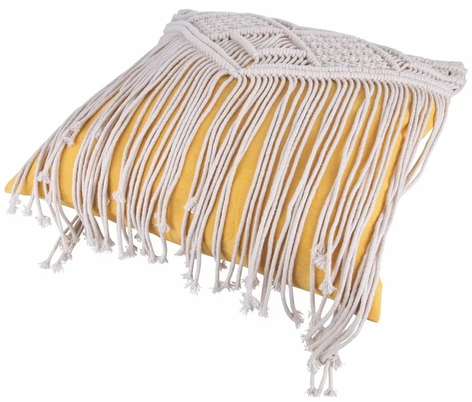 Textil díszpárna 45x45 cm Macrame – VDE Tivoli 1996