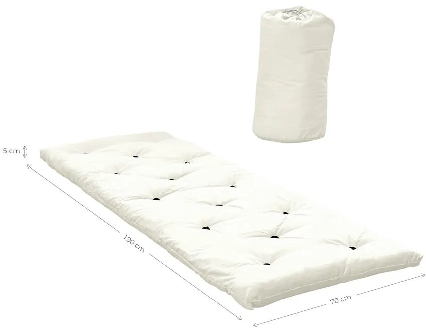 Piros futon matrac 70x190 cm Bed In a Bag Bordeaux – Karup Design