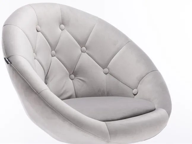 HR8516CROSS Acél modern velúr szék arany lábbal