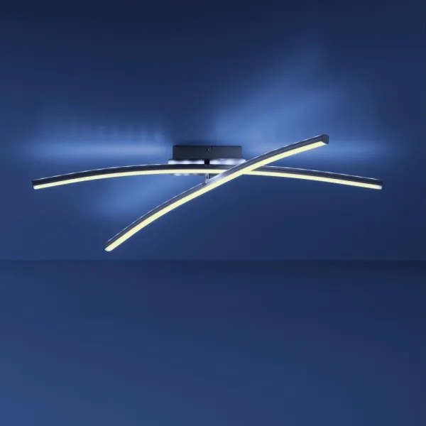 Leuchten Direkt 11255-55 - LED RGB Dimmelhető csillár ALINA 2xLED/8,1W/230V + távirányító