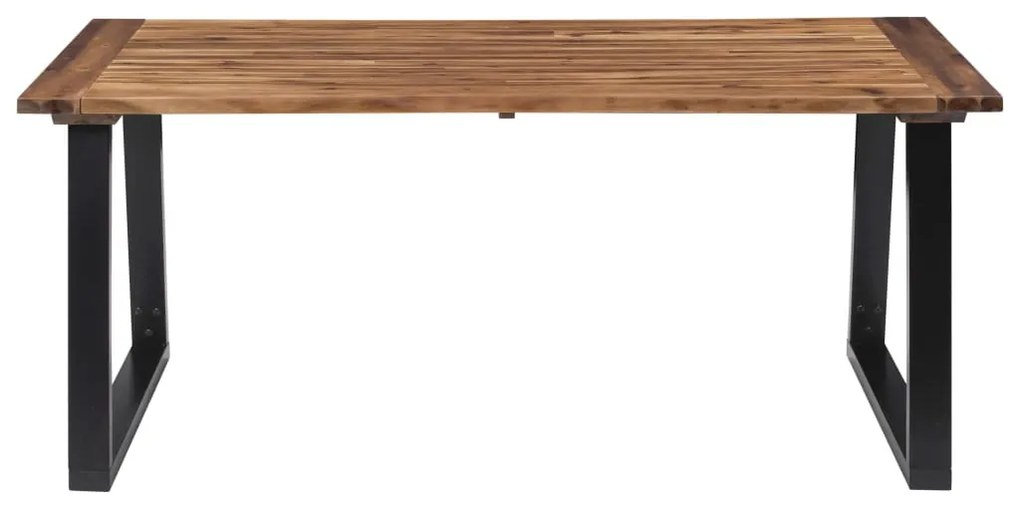 Tömör akácfa étkezőasztal 180 x 90 cm