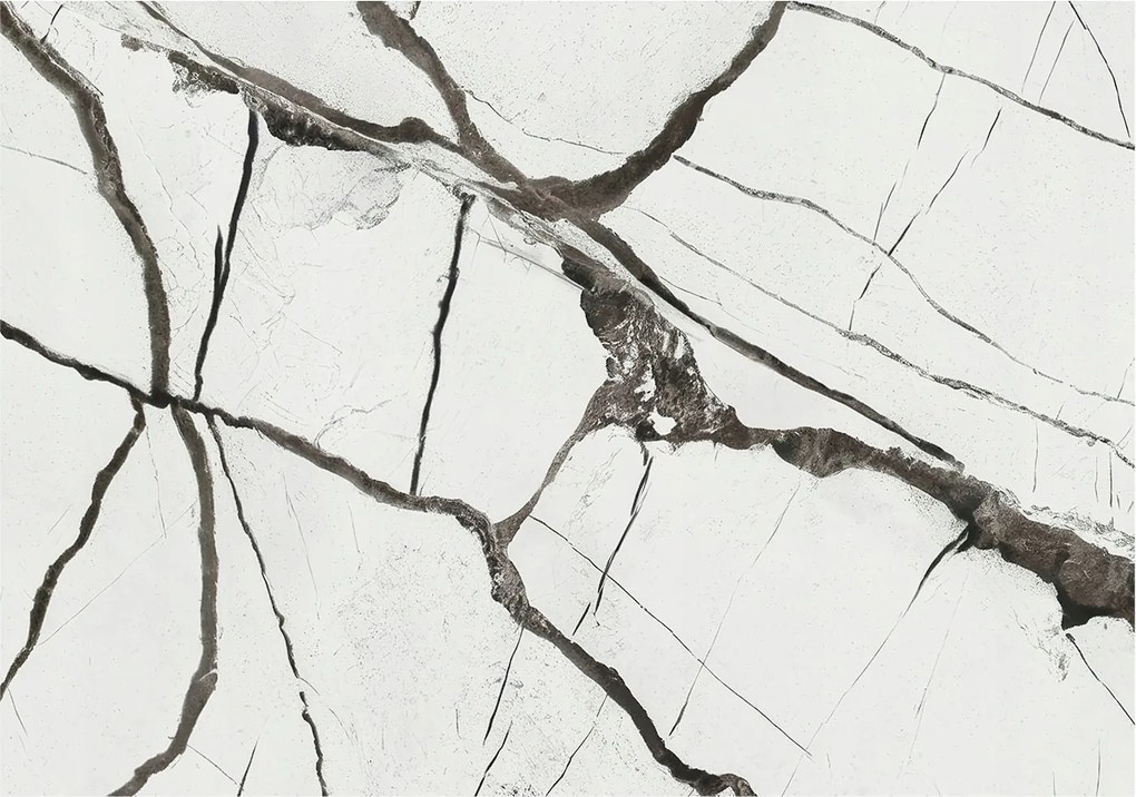 Fotótapéta Flizelin Fal a Hálószobába Márvány repedések 312x219