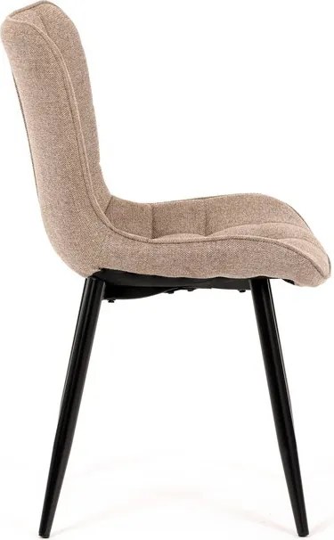 Étkezőszék, barna, szövet, HC-462 CRM2