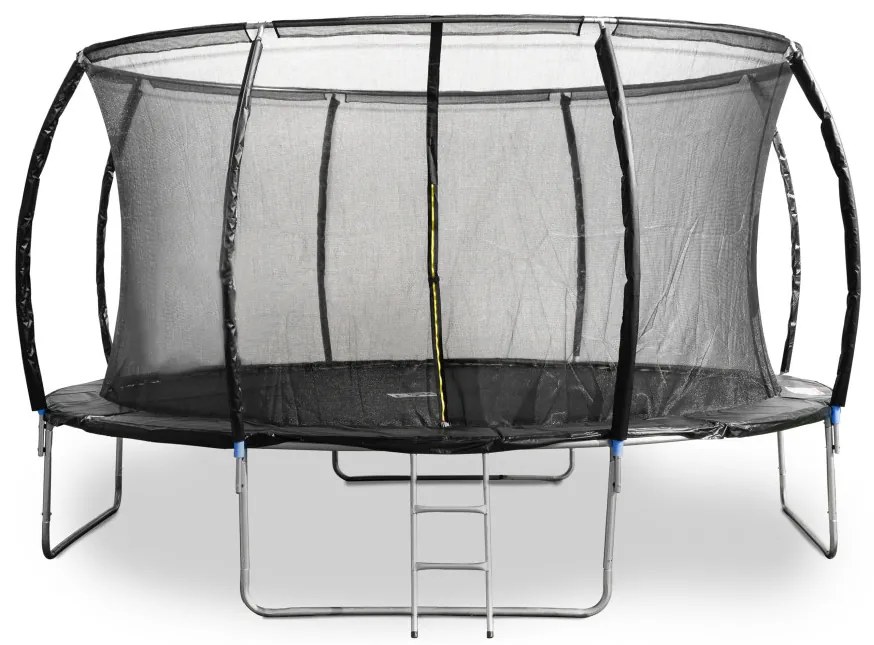 G21 SpaceJump trambulin védőhalóval, 430 cm, ajándék létrával