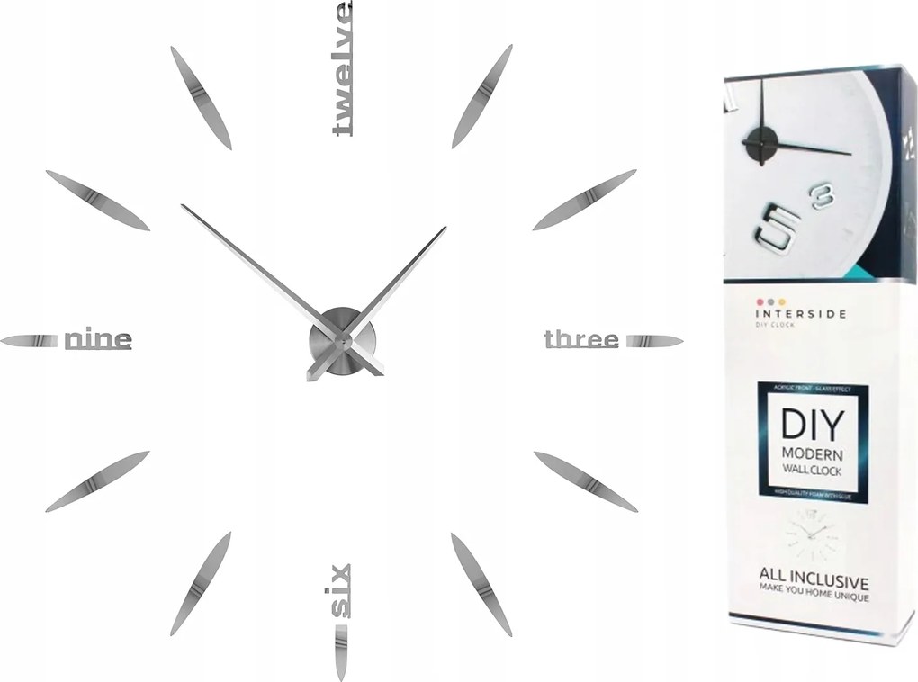 Falióra nagy öntapadós modern 3D