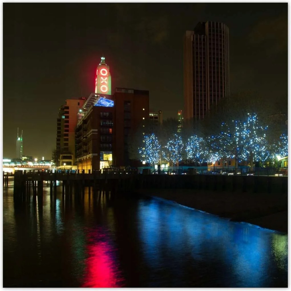 Poszterek 100x100 Londoni látkép