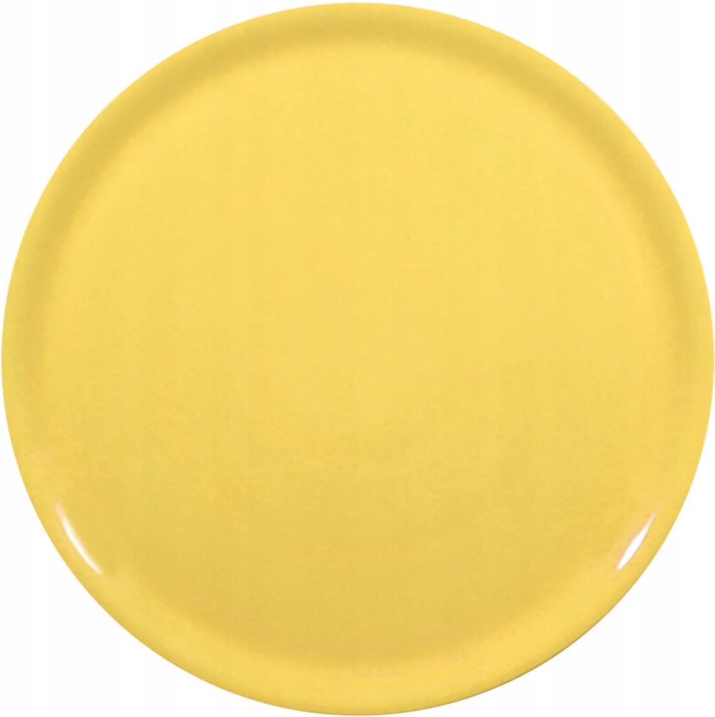 Porcelán Pizzatányér Különlegességek Sárga Sr 31 CM 6 Db-os Szett