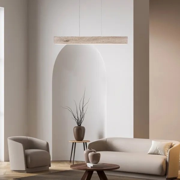 Rabalux 3091 - LED Csillár zsinóron CINNAMON LED/34W/230V