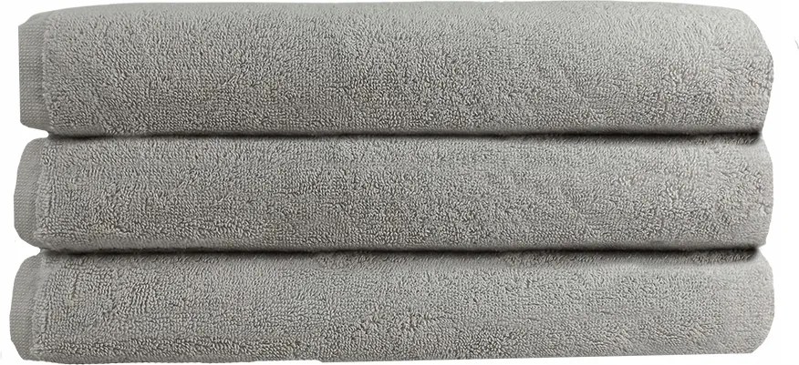 Fürdőlepedő Sima 70x140cm Ezüst Pamut