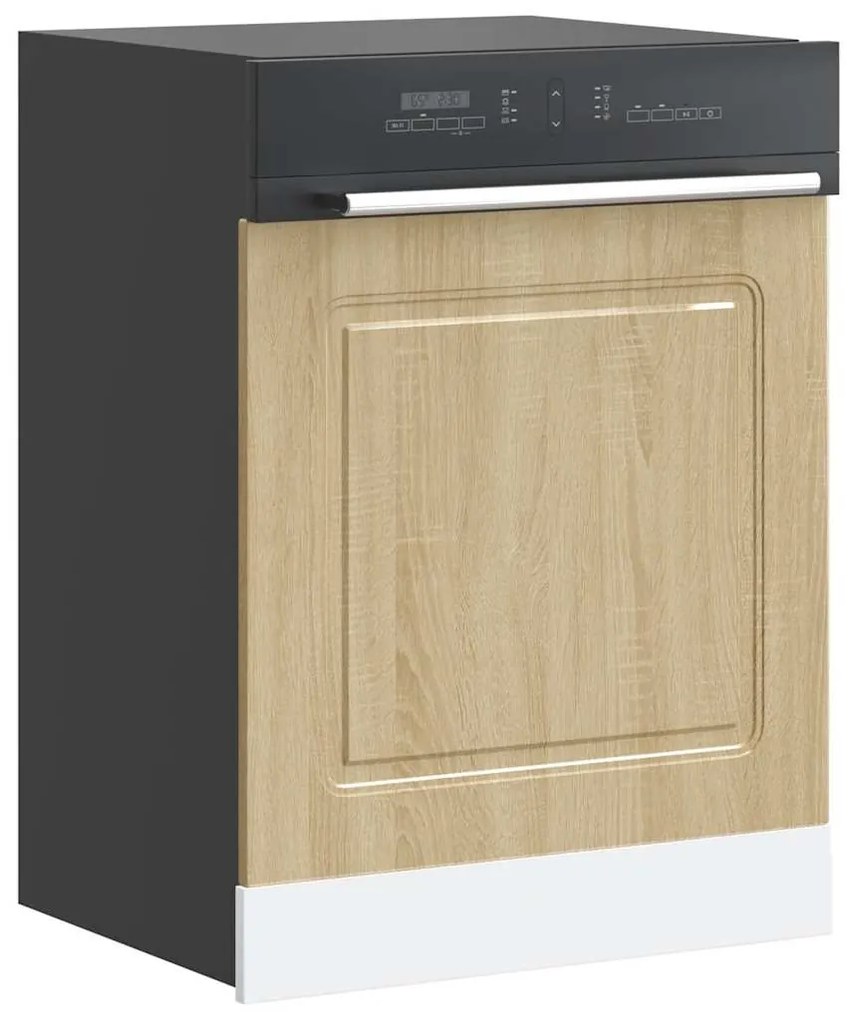 mosogatógép panel Kalmar sonoma tölgy 60x1,5x67 cm mérnöki fa