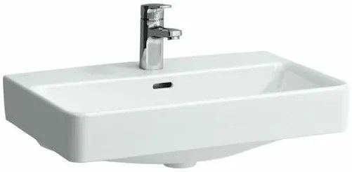 Laufen Pro S mosdó 60x38 cm fehér színben fényes felülettel középső nyílással h8189590001041 1895.9.000.104.1