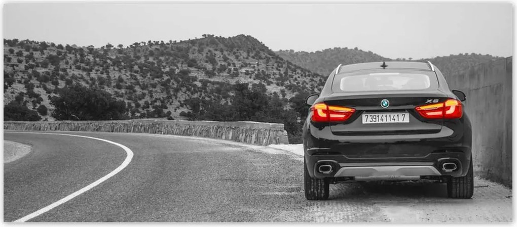 Fotótapéta 211x91 Bmw fekete X6