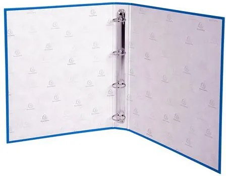 Gyűrűs könyv, 4 gyűrű, 40 mm, A4, karton, EXACOMPTA, világoskék (EX51471E)