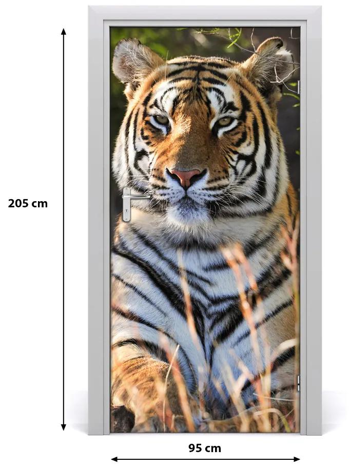 Ajtóposzter Tigris 95x205 cm