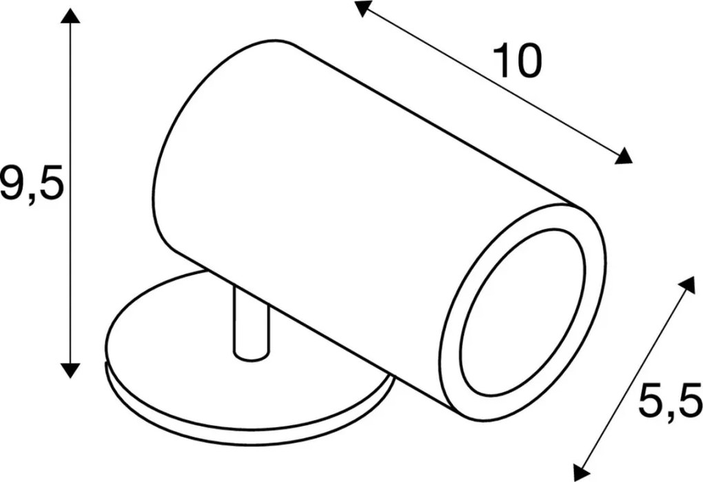 SPL1000735 HELIA Kültéri Növényvilágító Lámpa Antracit LED IP66