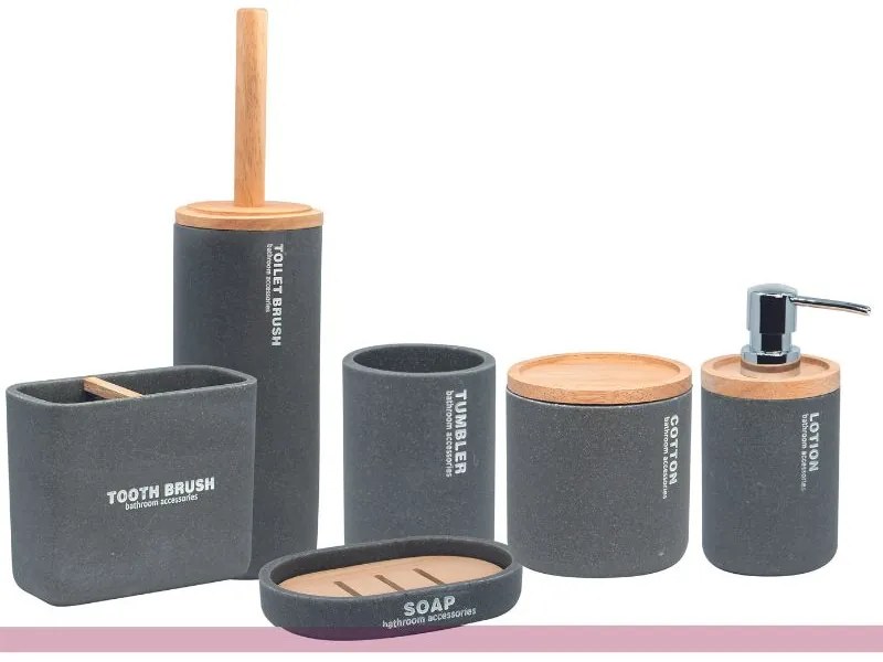 BISK Erga Dakar, álló szappanadagoló, szürke, ERG-07779