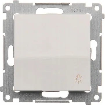 Egykapcsolós kapcsoló Kontakt-simon DS1.01/11 fehér