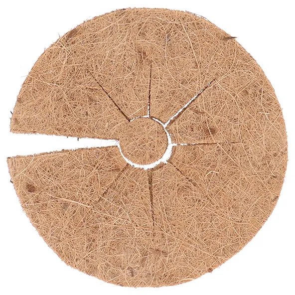 Biológiailag lebomló kókuszrost fagyvédő korong, 20 cm átmérőjű