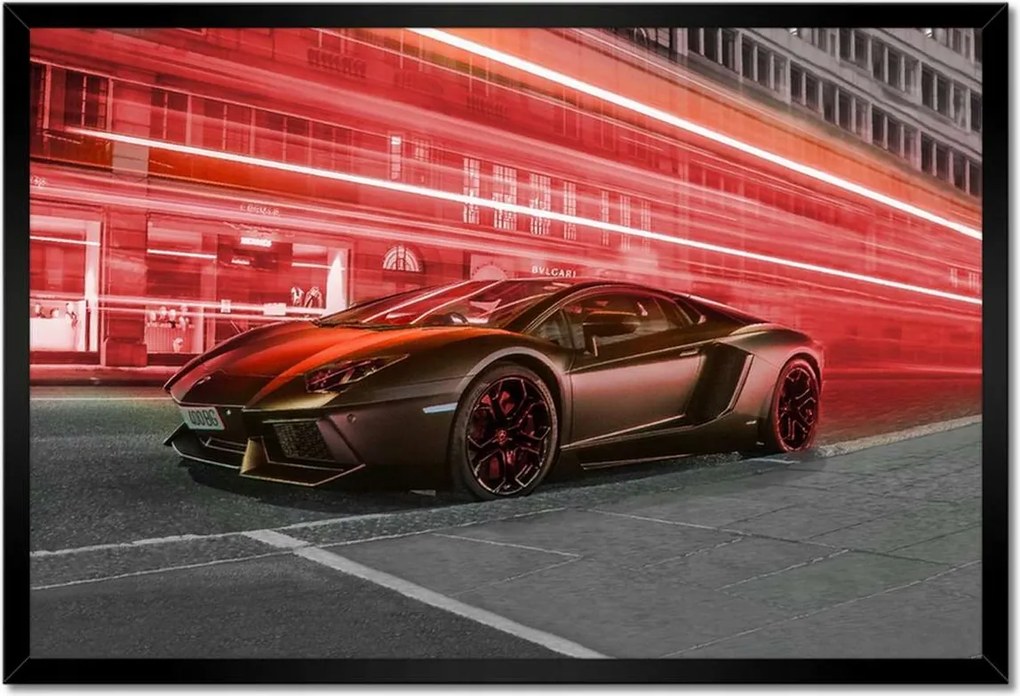 Poszterek keretben 60x40 Sportautó