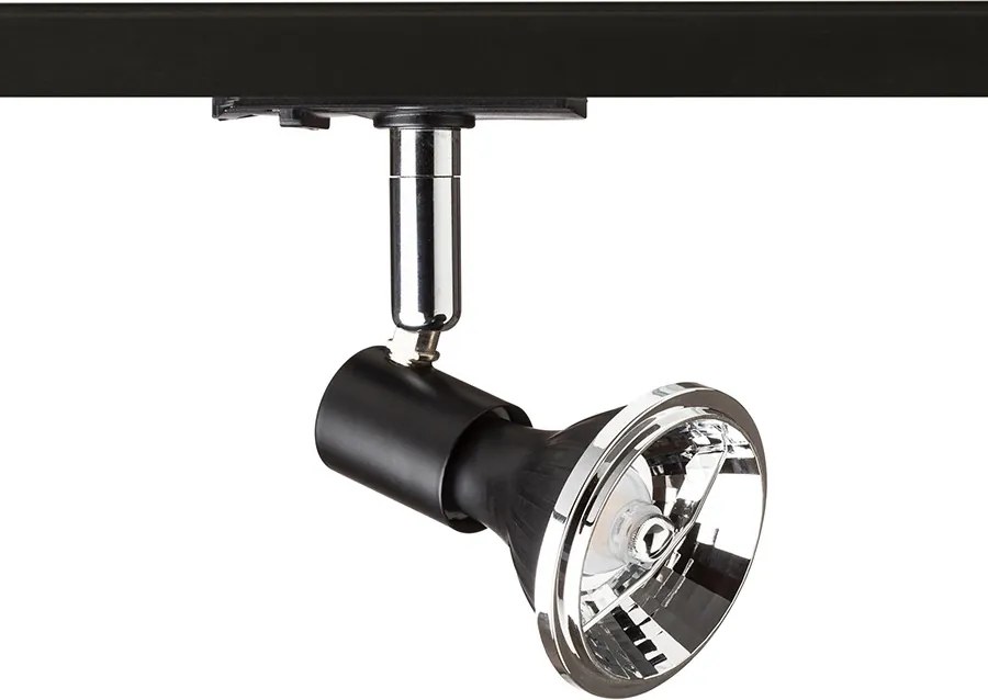 RENDL TRICA egyáramkörös sínre fekete 230V LED GU10 12W