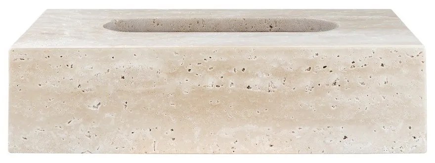 Kő zsebkendőtartó Travertine – Mette Ditmer Denmark