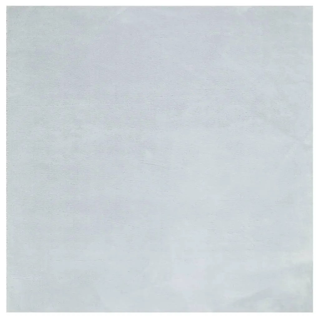 HUARTE kék rövid szálú puha és mosható szőnyeg 160 x 160 cm