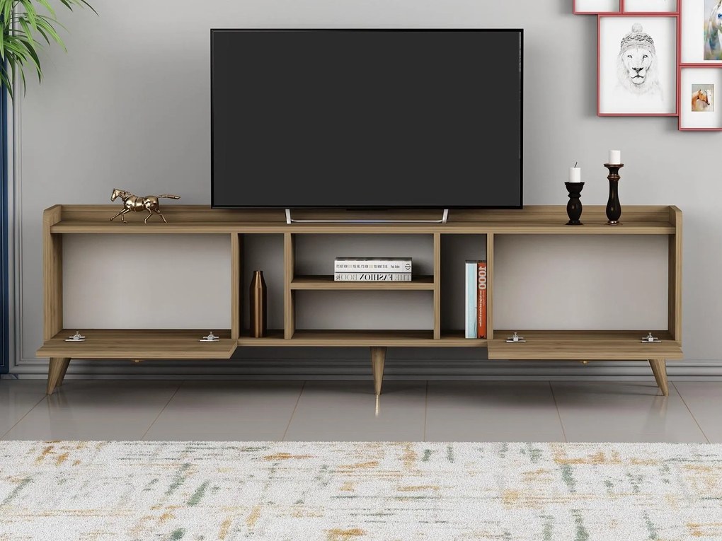 TV asztal/szekrény Kadole 2 (dió) . Akció -30%. 1095456