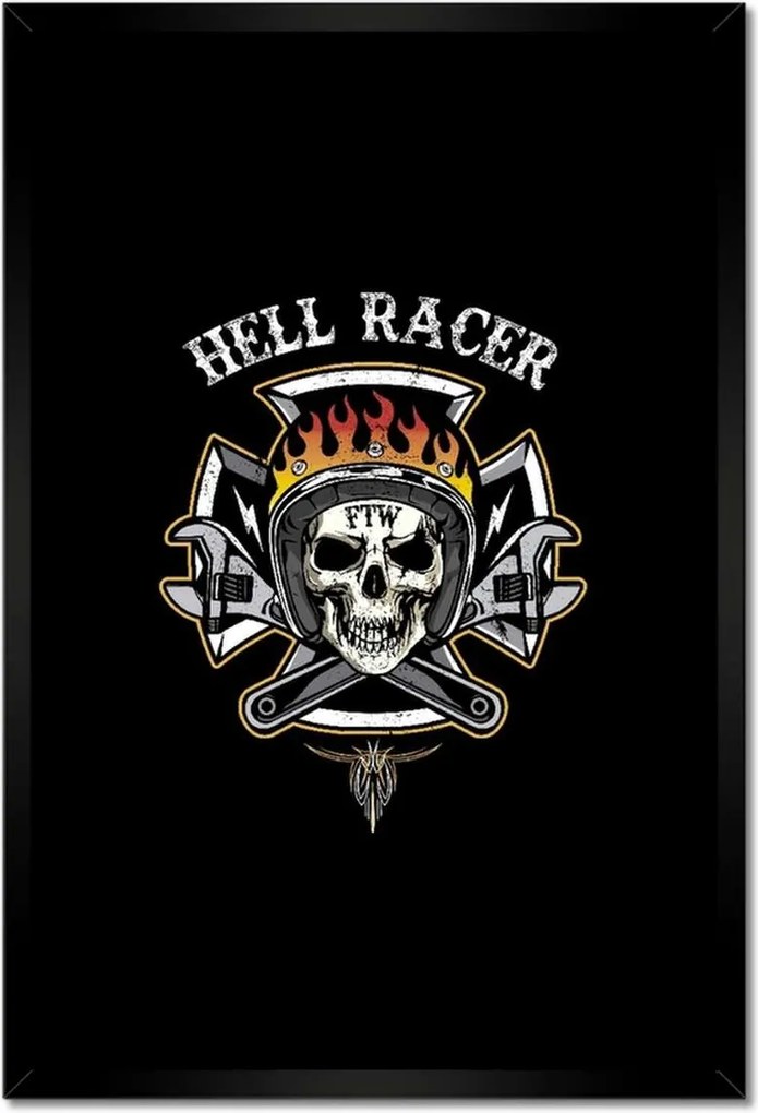 Poszterek keretben 40x60 Motorkerékpáros hangulat