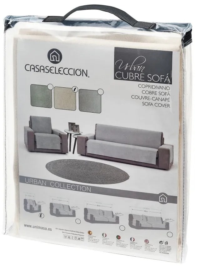 Krémszínű fotel huzat 55 cm Urban – Casa Selección