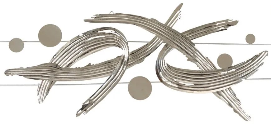 Fém fali dekoráció 121x52 cm Mondrian – Mauro Ferretti