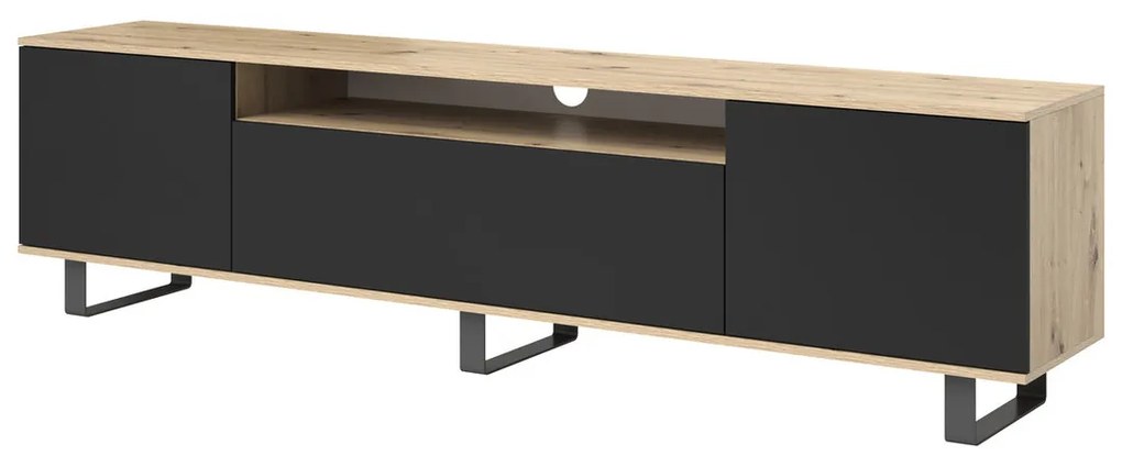 TV asztal RTV LOGAN 180 cm Artisan tölgy