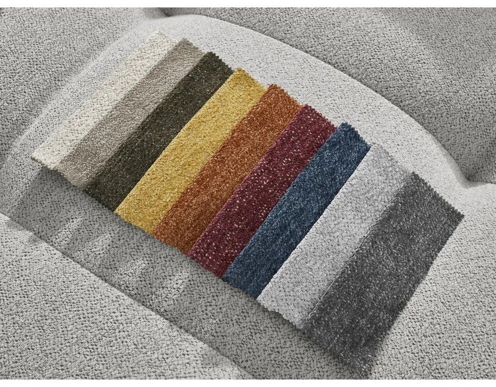 Világosszürke zsenília lábtartó Roxelane – Bobochic Paris