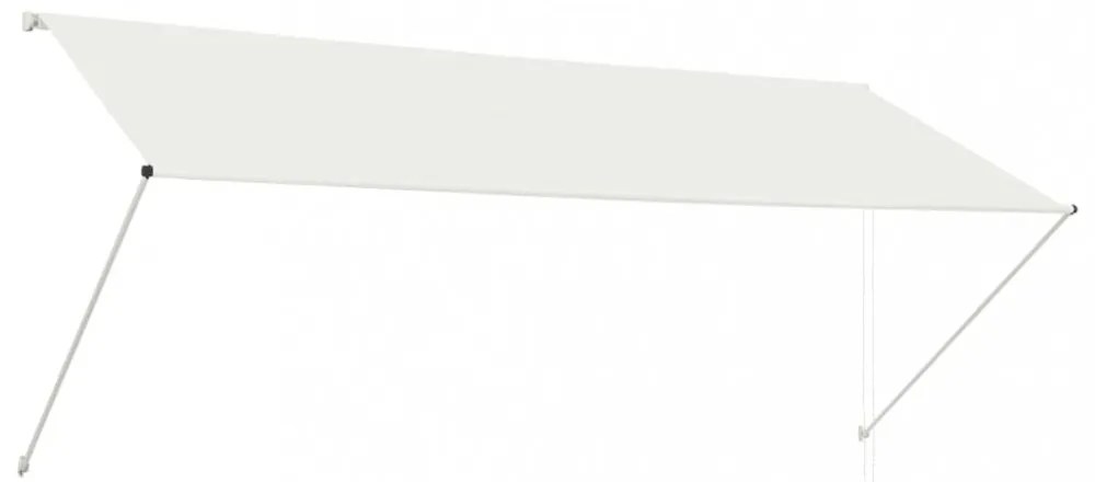 feltekerhető krémszínű napellenző 300 x 150 cm