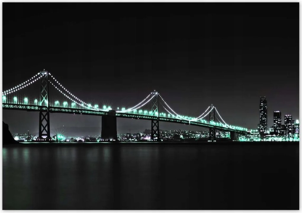 Poszterek 100x70 Türkiz fények