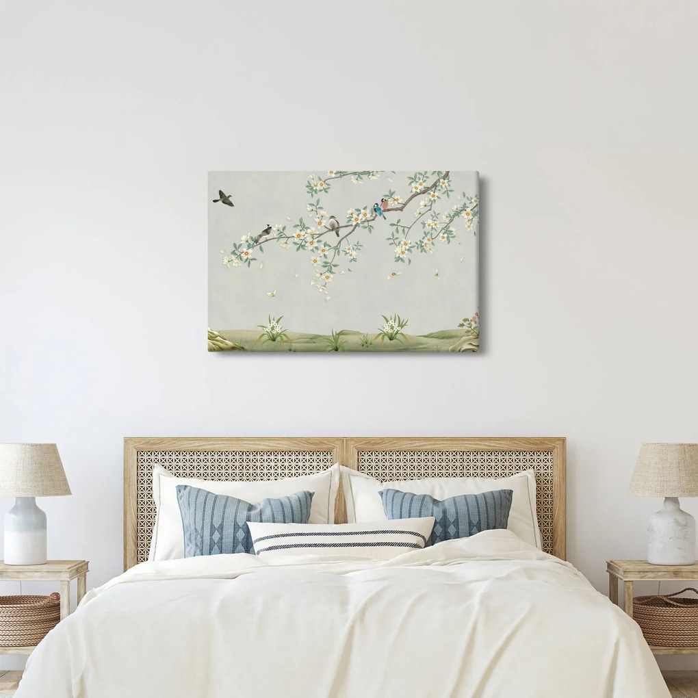 Kép - madárleszállás (90x60 cm)