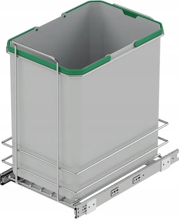 Szimpla szemeteskosár 35L, Starax S-2580-G