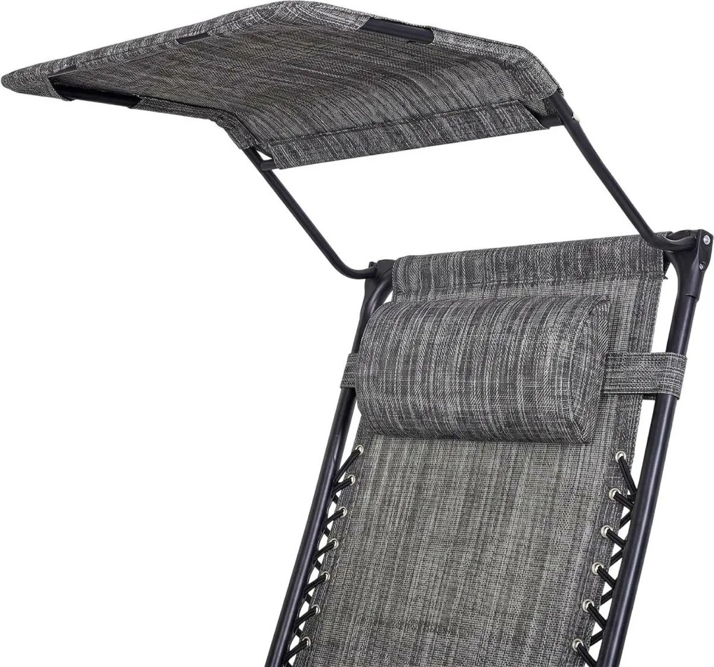 Avenberg Palmas pihenőfotel, szürke, 67 x 90 x 110cm