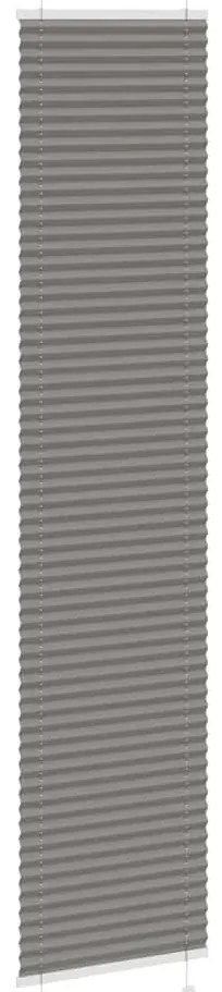 pliszírozott redőny antracit 50x200 cm szövetszélesség 49,4 cm