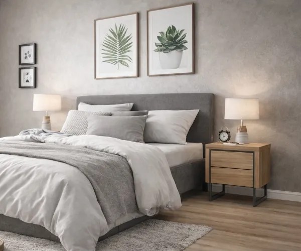 ZARINE tölgy éjjeliszekrény