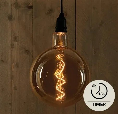 Retro Led Izzó 20CMx23CM Kültéri