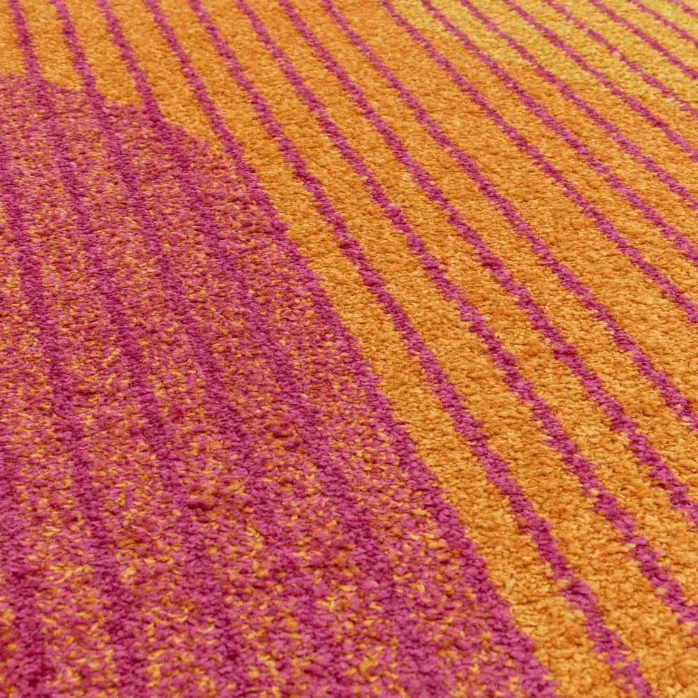 Sárga-narancssárga szőnyeg 200x290 cm Muse Orange Retro – Asiatic Carpets