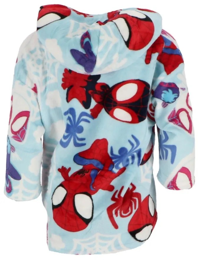 Pókember Spidey belebújós plüss polár takaró, poncsó 3-6 év