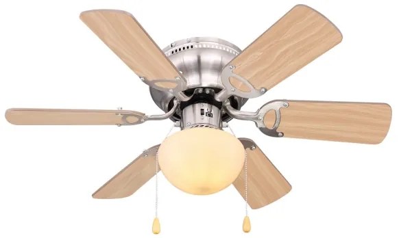 Globo 03802 - Mennyezeti ventilátor UGO 1xE27/60W/230V