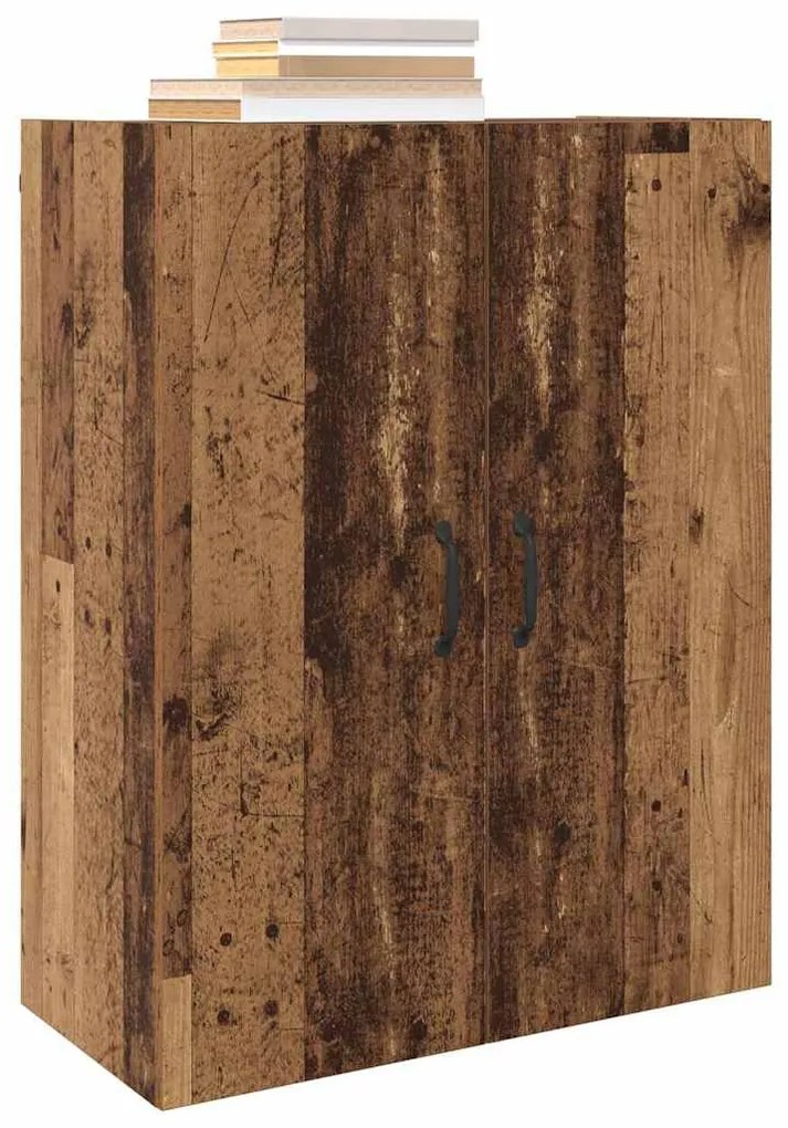 Függő szekrény Régi fa 69.5 x 34 x 90 cm Faanyag