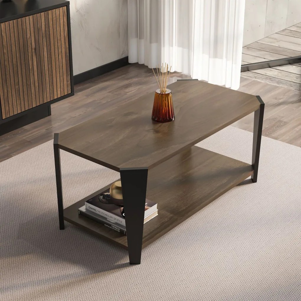 Monaco - Walnut, Black