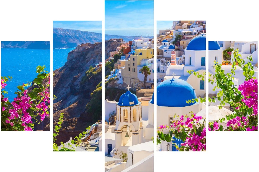 Kép - Santorini, Görögország (150x105 cm)